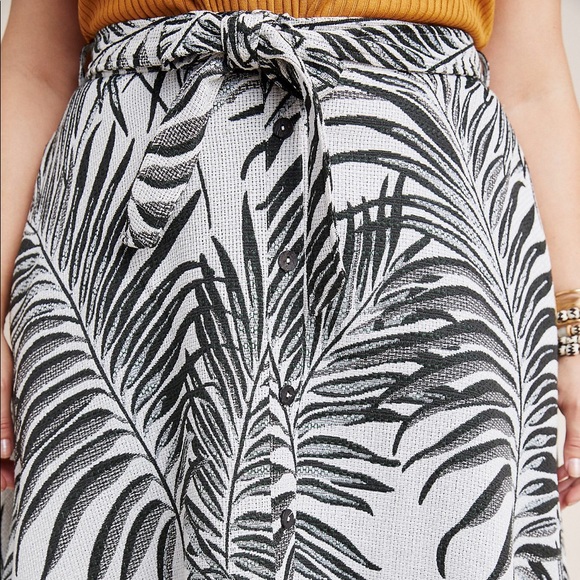 Hutch Palm Print A-line Skirt - Picture 6 of 7